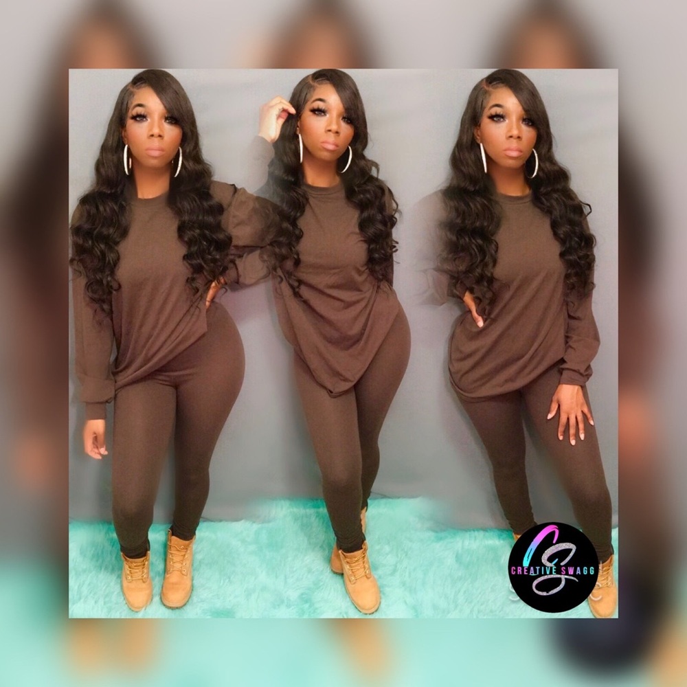 Nadia pants Set (olive green)